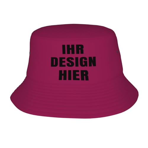 ROHBVMN personalisiert Cap personalisierte Bucket hat personalisierte Fischerhut personalisiertes anglerhut Text Cap selbst gestalten mit Foto/Namen, personalisierte Sonnenhut für Männer & Frauen von ROHBVMN
