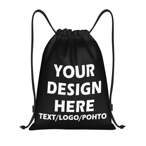 ROHBVMN personalisiert rucksack mit Ihrem Logo – turnbeutel für Kinder, personalisiertes Sporttasche, Sporttasche für Damen und Herren, Reiserucksack,Kordelzugtasche perfekt für Schwimmen und Sport ROHBVMN personalisiert rucksack mit Ihrem Logo – turnbeutel für Kinder, personalisiertes Sporttasche, Sporttasche für Damen und Herren, Reiserucksack,Kordelzugtasche perfekt für Schwimmen und Sport von ROHBVMN