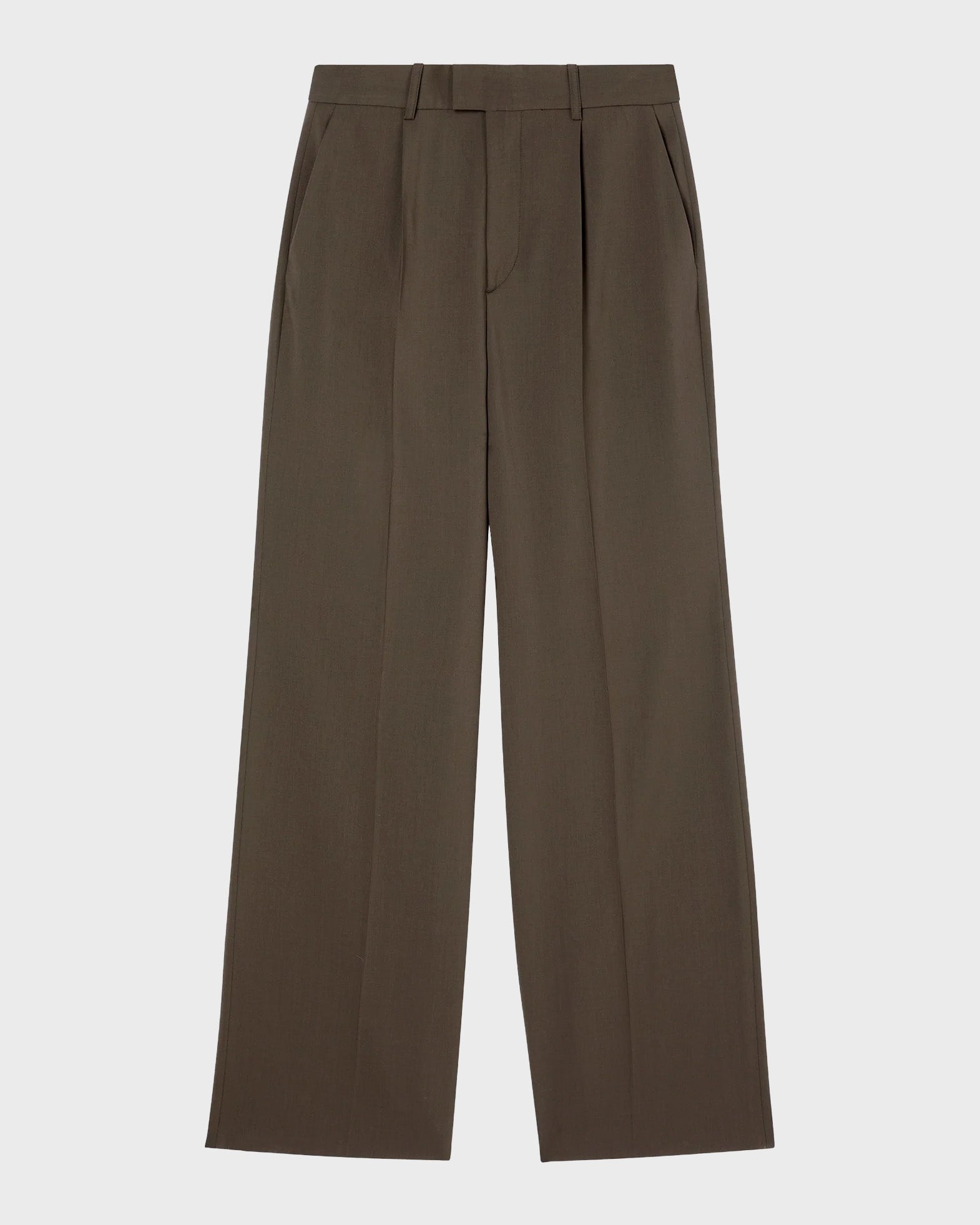 ROHE Trousers Relaxed Single Pleated Earth ROHE Trousers Relaxed Single Pleated Earth von ROHE