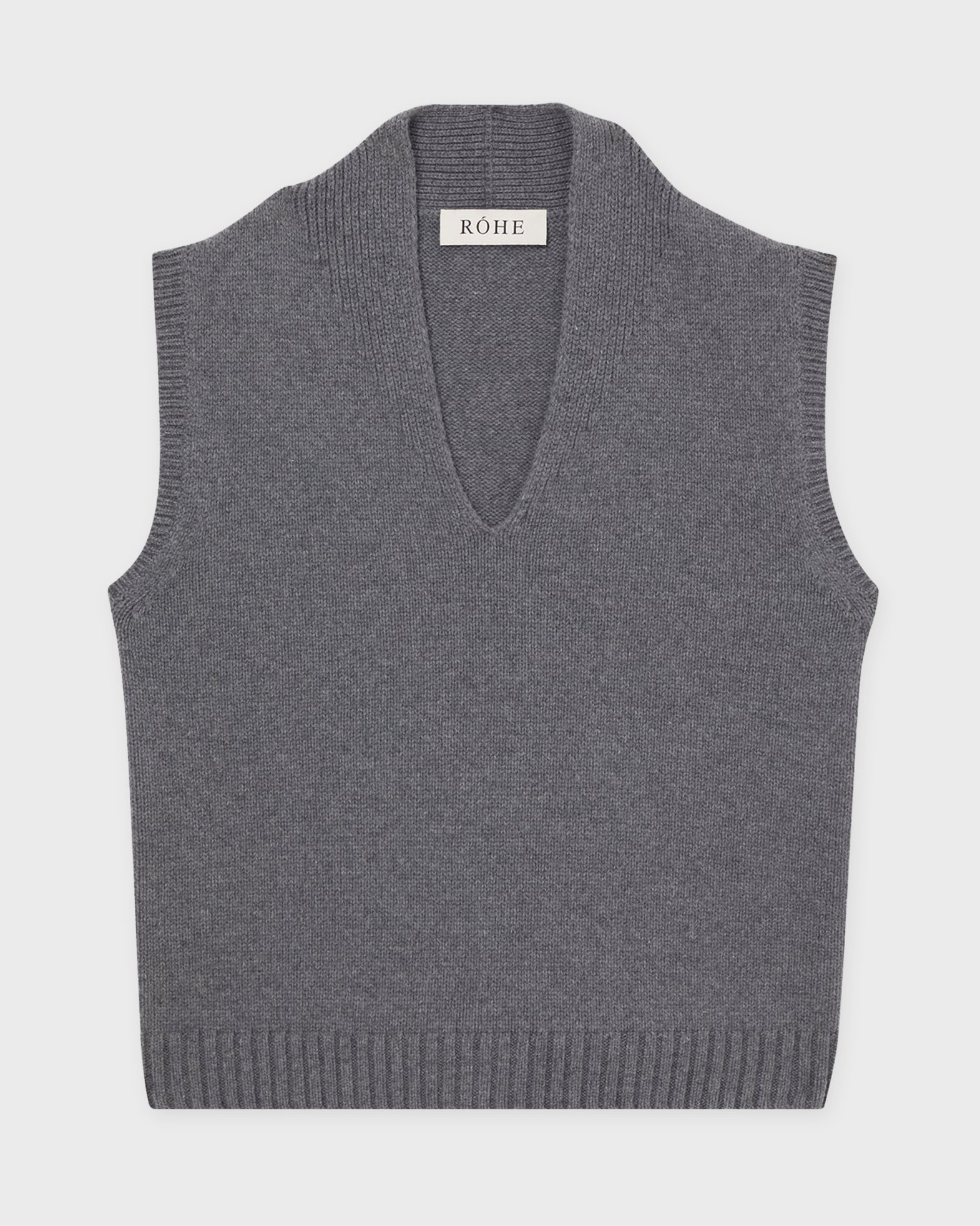 ROHE Vest Spencer Grey melange ROHE Vest Spencer Grey melange von ROHE