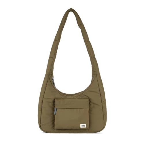 ROKA London Belsize Medium Taslon Umhängetasche, moos, m ROKA London Belsize Medium Taslon Umhängetasche, moos, m von ROKA London