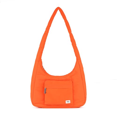 ROKA London Belsize Medium Taslon Umhängetasche, tangerine, m von ROKA London