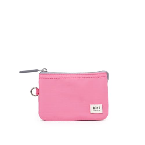 ROKA London Carnaby Münzkarten-Geldbörse aus recyceltem Ripstop-Nylon, Barock, S, Weiche Seiten ROKA London Carnaby Münzkarten-Geldbörse aus recyceltem Ripstop-Nylon, Barock, S, Weiche Seiten von ROKA London