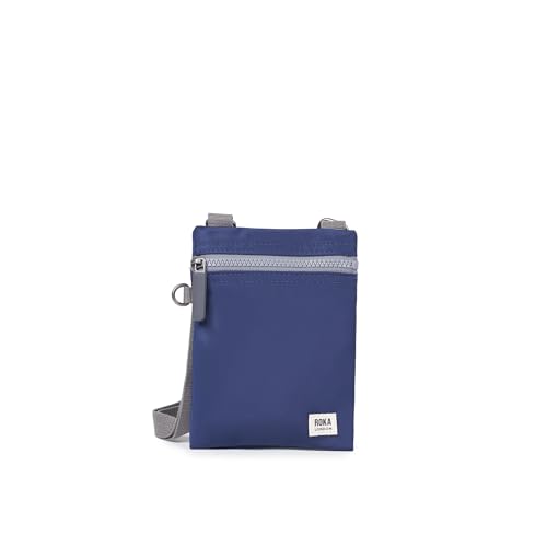 ROKA London Chelsea Sling Pocket Bag Nylon Extra Small, Crisp Blue, s von ROKA London