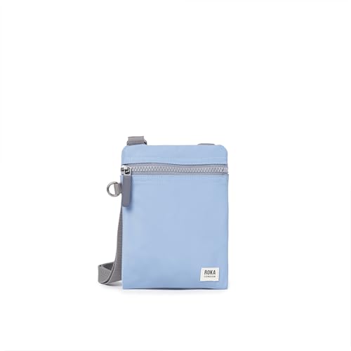 ROKA London Chelsea Sling Pocket Bag Nylon Extra Small, Retro Blau, s ROKA London Chelsea Sling Pocket Bag Nylon Extra Small, Retro Blau, s von ROKA London
