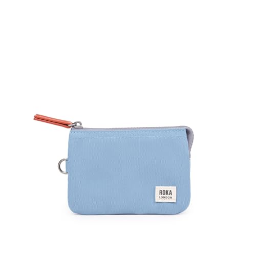 Roka London Carnaby Kleine recycelte Leinwand, Retro Blau, Weiche Seiten Roka London Carnaby Kleine recycelte Leinwand, Retro Blau, Weiche Seiten von ROKA London