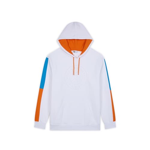 ROLAND-GARROS Herren Pop Energy Kapuzenpullover, weiß, XXL ROLAND-GARROS Herren Pop Energy Kapuzenpullover, weiß, XXL von ROLAND-GARROS