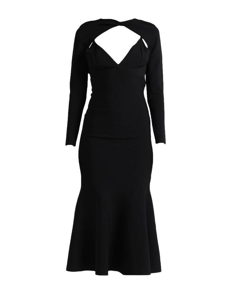 ROLAND MOURET Midi-kleid Damen Schwarz von ROLAND MOURET