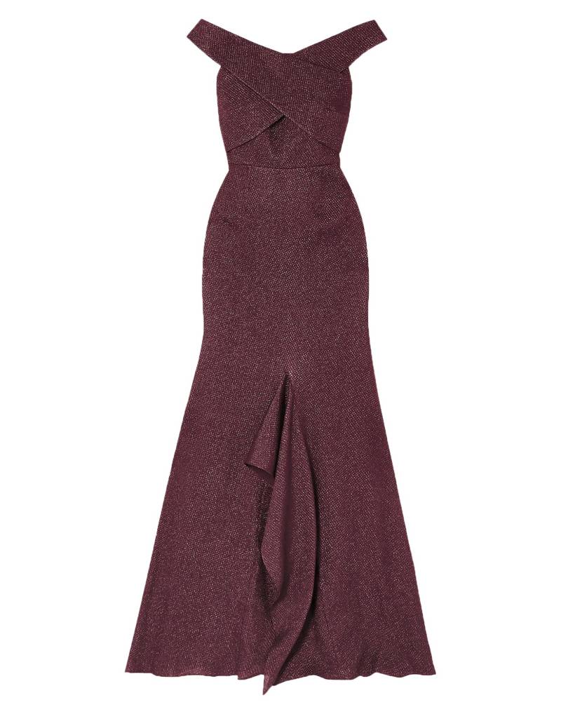 ROLAND MOURET Maxi-kleid Damen Dunkelviolett von ROLAND MOURET