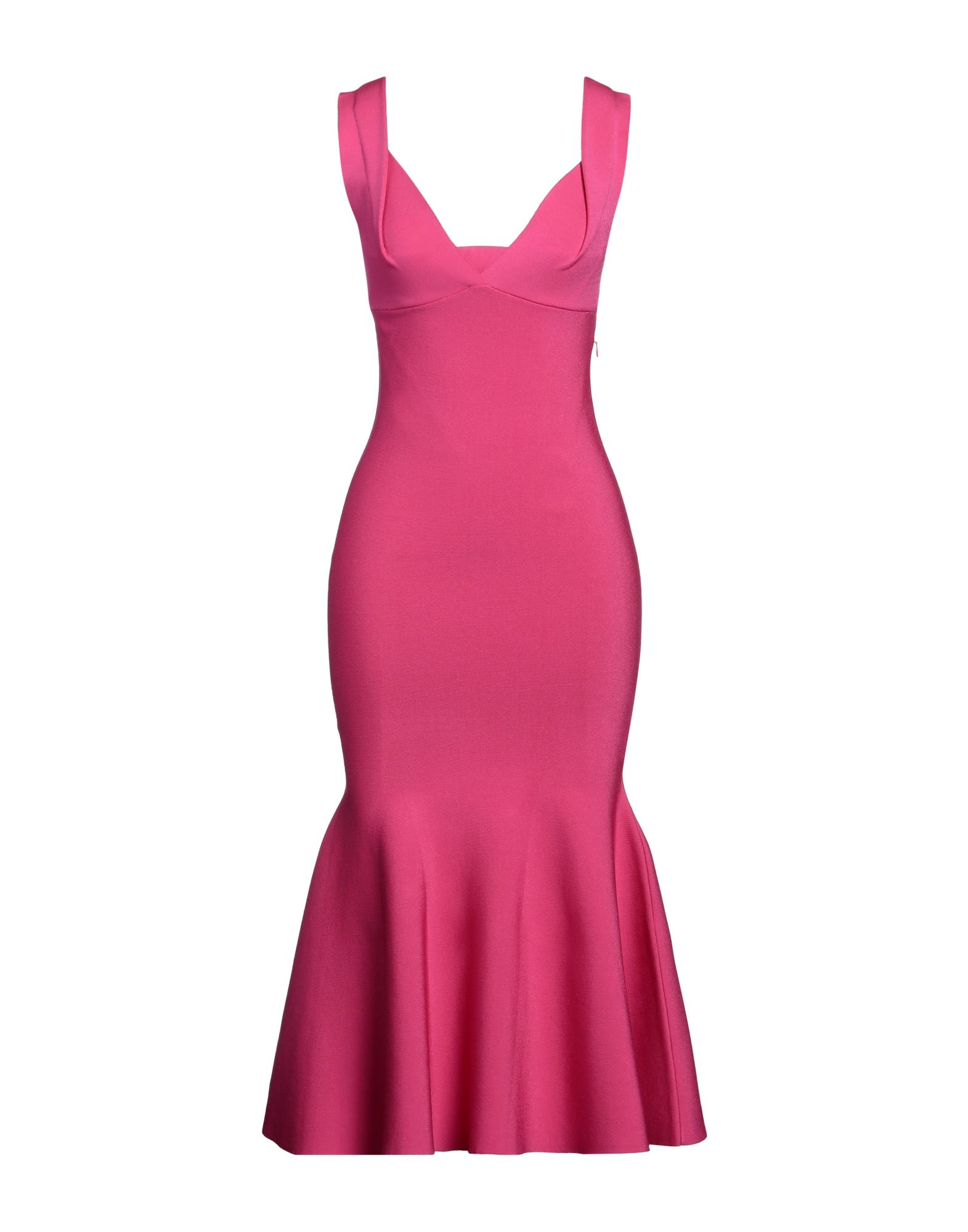 ROLAND MOURET Midi-kleid Damen Fuchsia von ROLAND MOURET