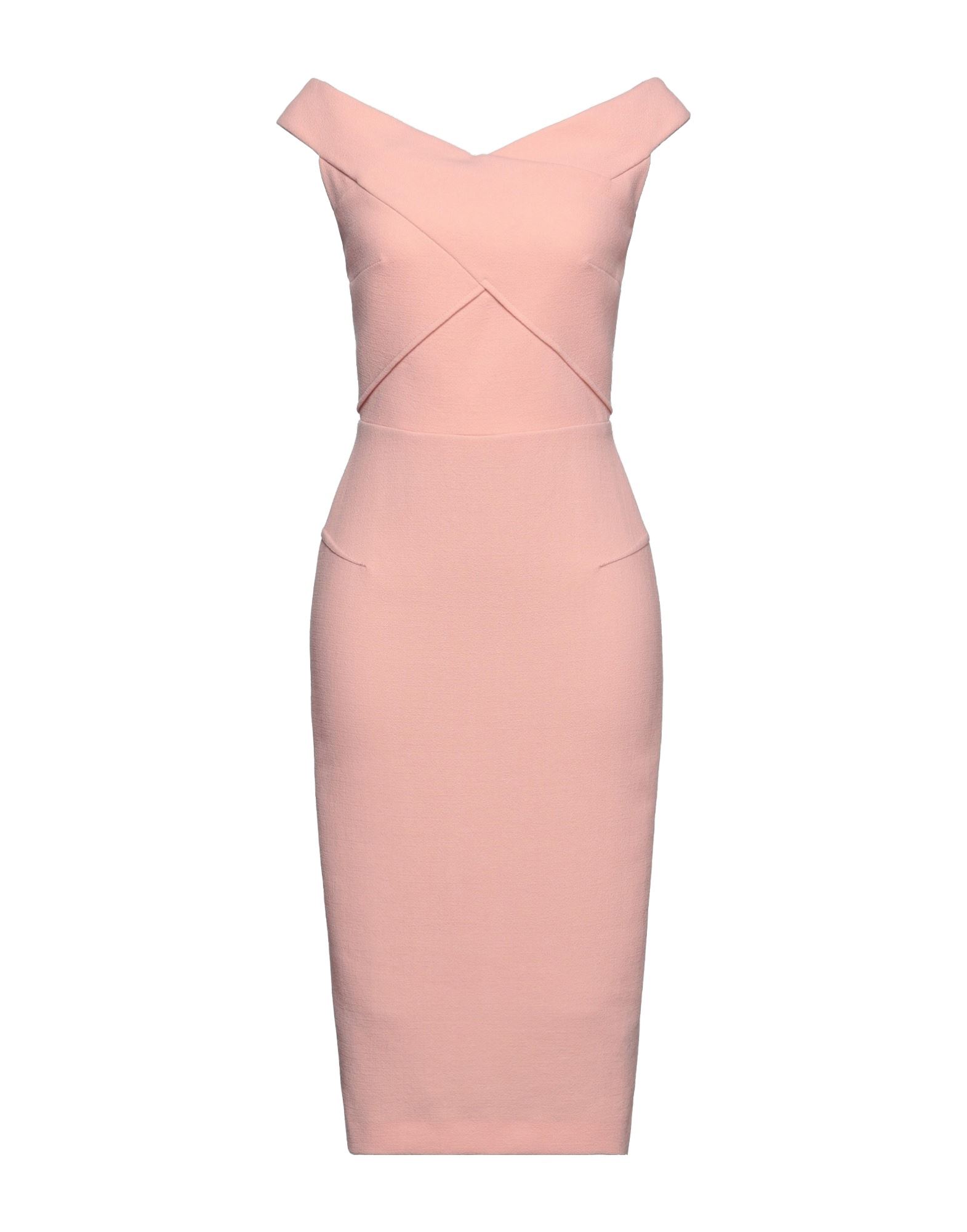 ROLAND MOURET Midi-kleid Damen Lachs von ROLAND MOURET