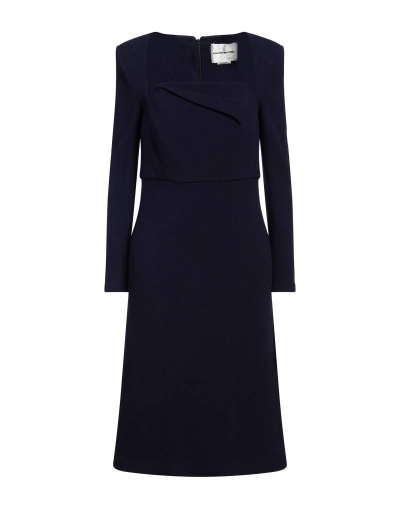 ROLAND MOURET Midi-kleid Damen Marineblau von ROLAND MOURET