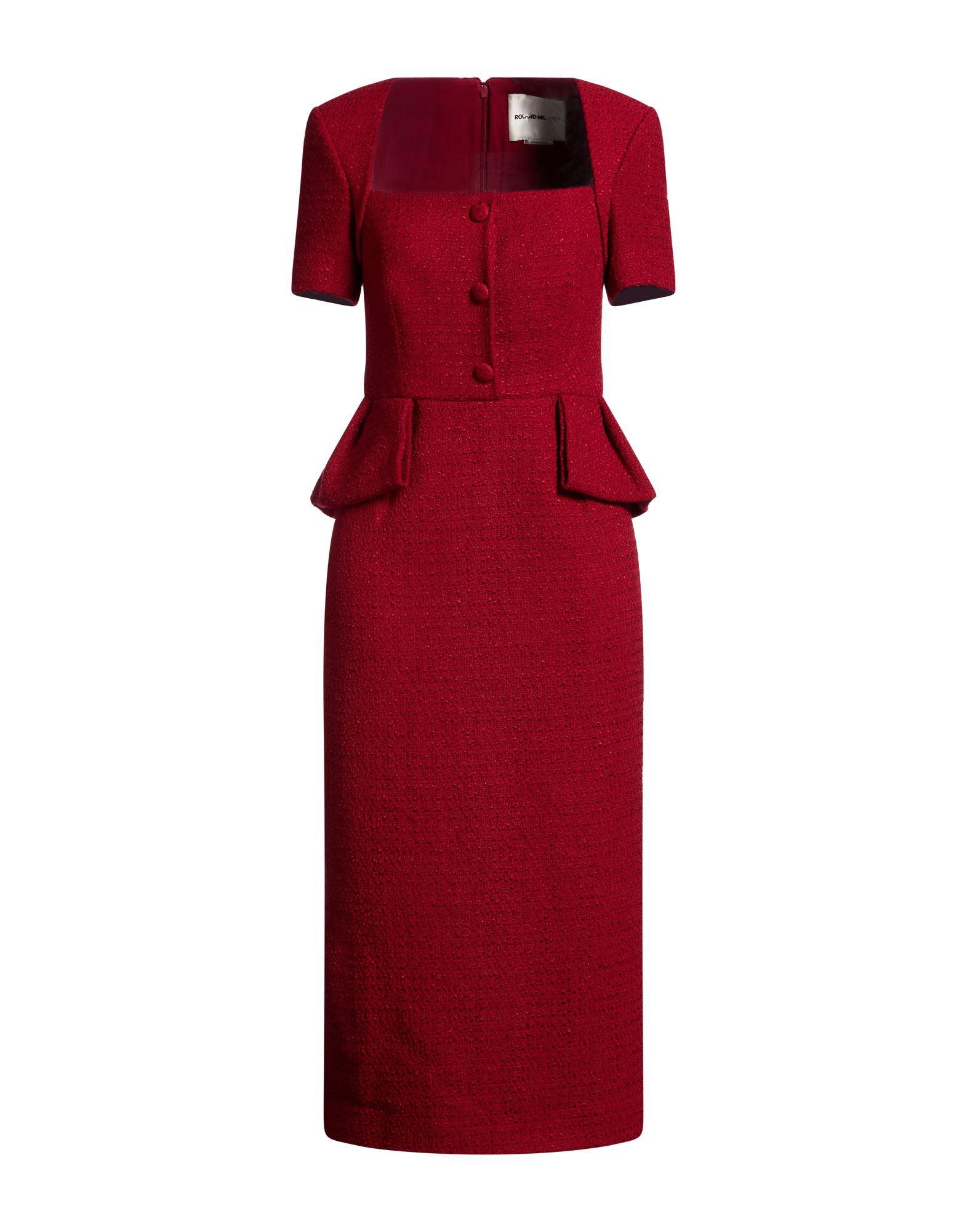 ROLAND MOURET Midi-kleid Damen Rot von ROLAND MOURET
