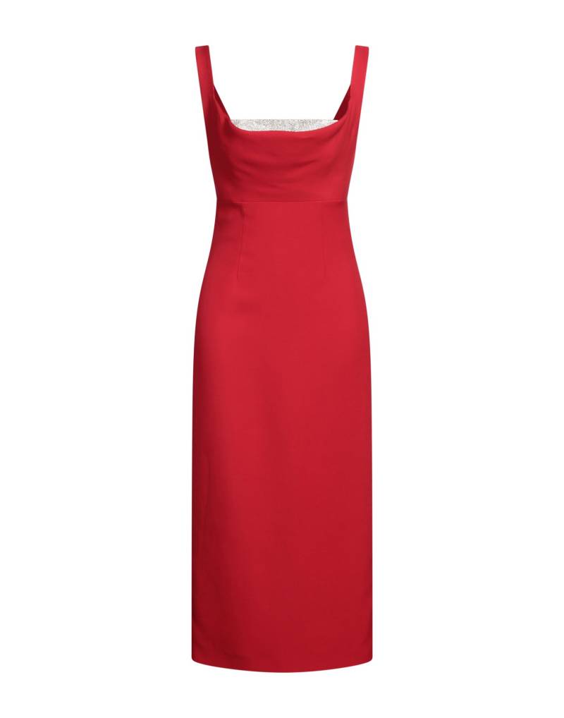 ROLAND MOURET Midi-kleid Damen Rot von ROLAND MOURET