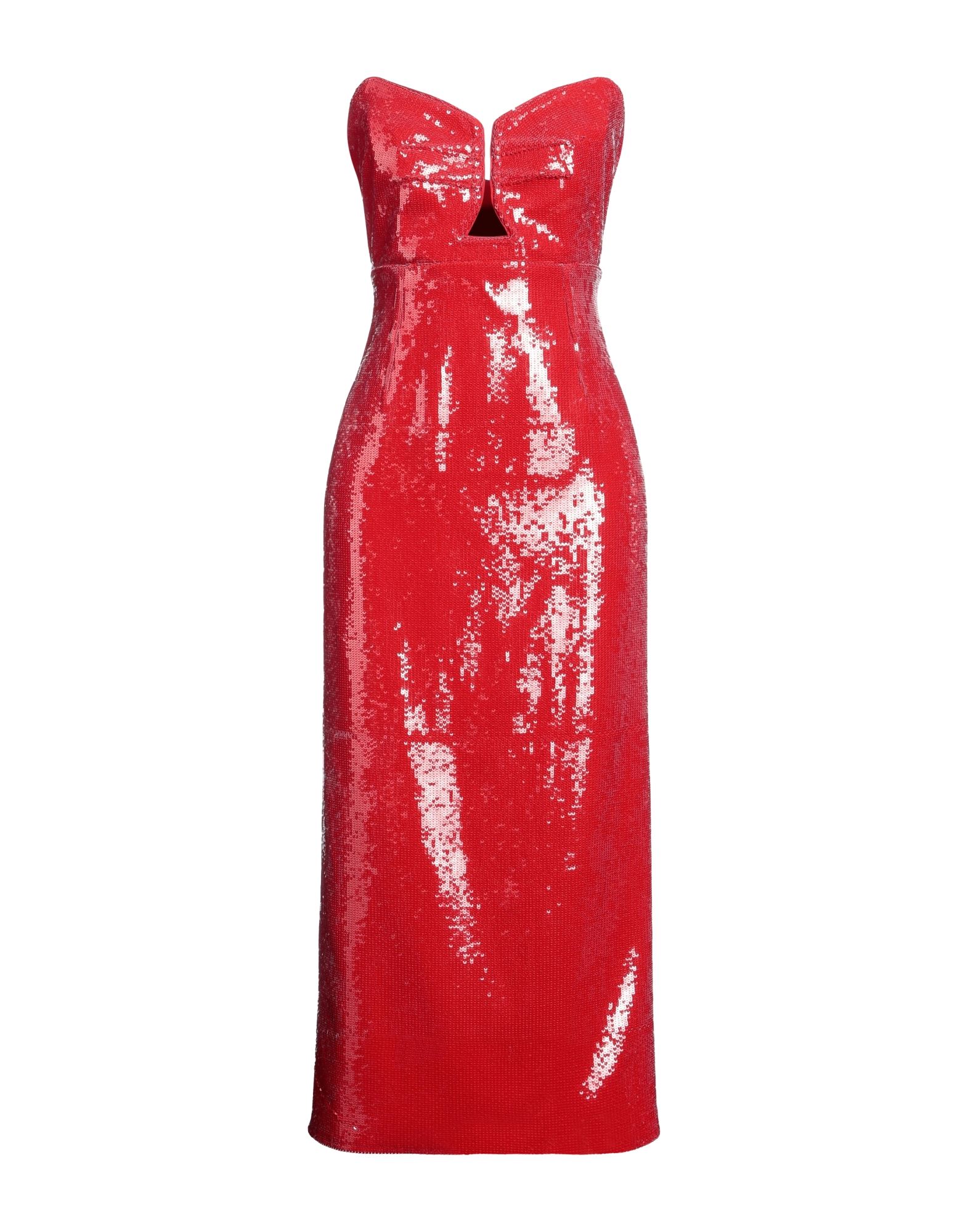 ROLAND MOURET Midi-kleid Damen Rot von ROLAND MOURET