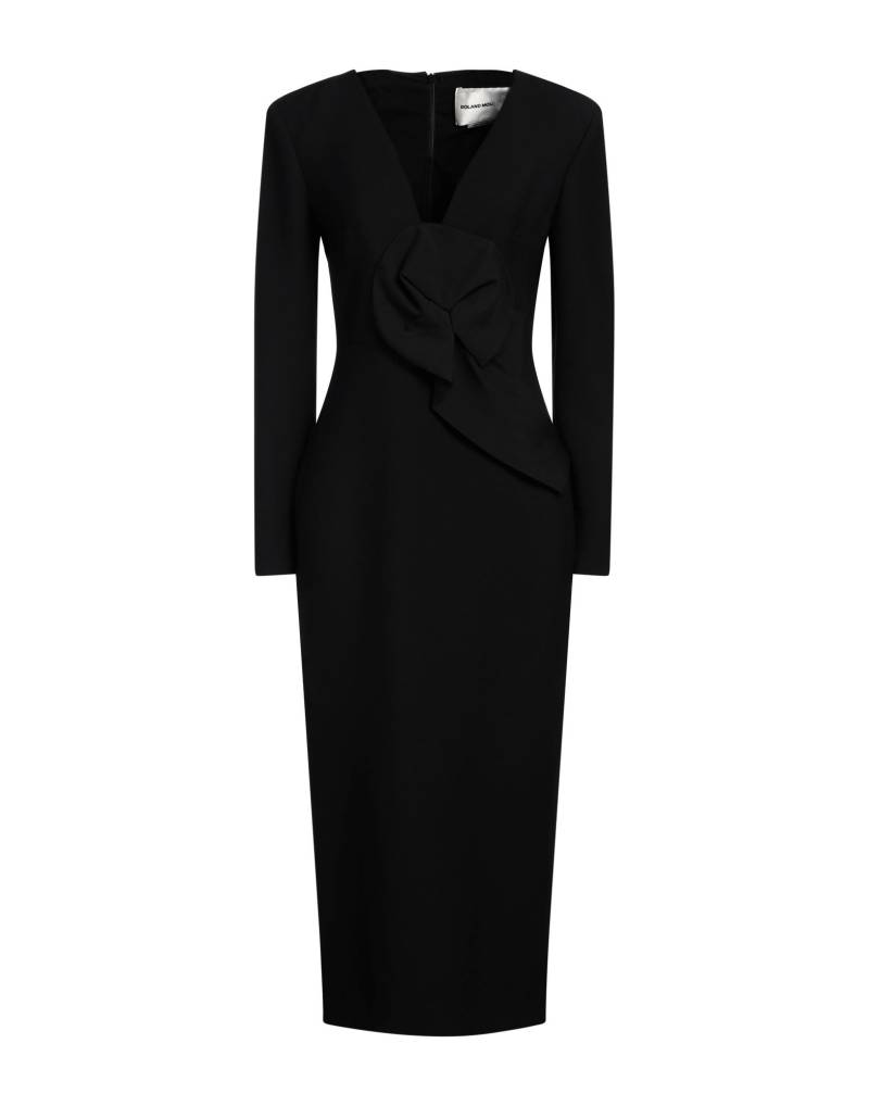 ROLAND MOURET Midi-kleid Damen Schwarz von ROLAND MOURET
