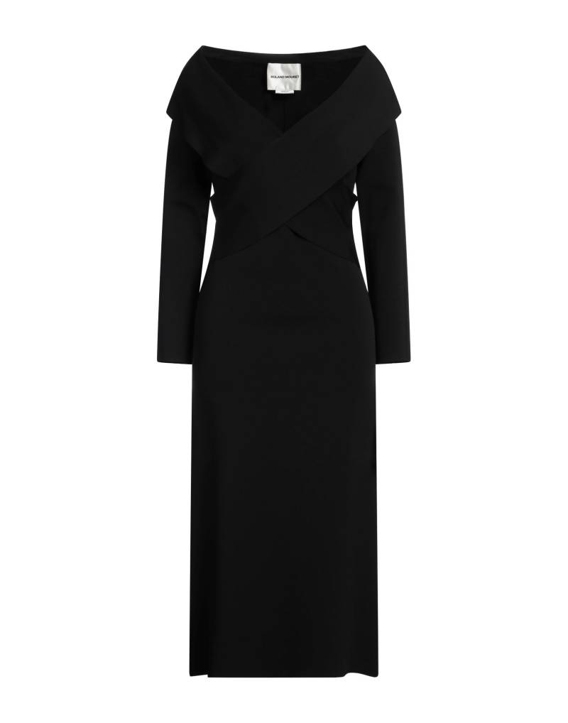 ROLAND MOURET Midi-kleid Damen Schwarz von ROLAND MOURET