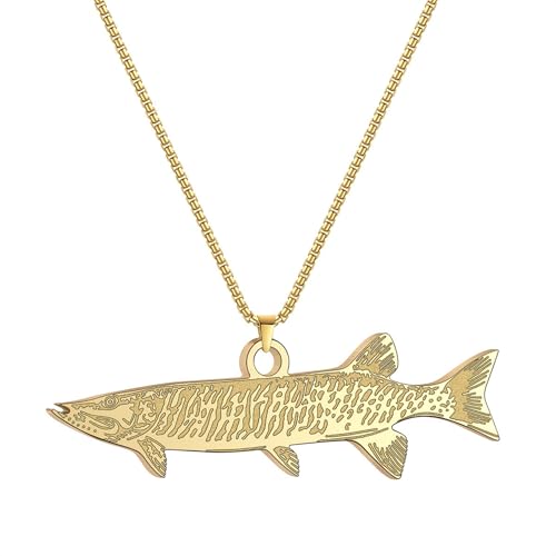 ROLIZHN Herren-Halskette mit Schwertfisch, Edelstahl, Retro, kreativ, einzigartig, Persönlichkeitsschmuck, Damen-Halskette mit Anhänger, Einheitsgröße, Edelstahl, Kein Edelstein von ROLIZHN