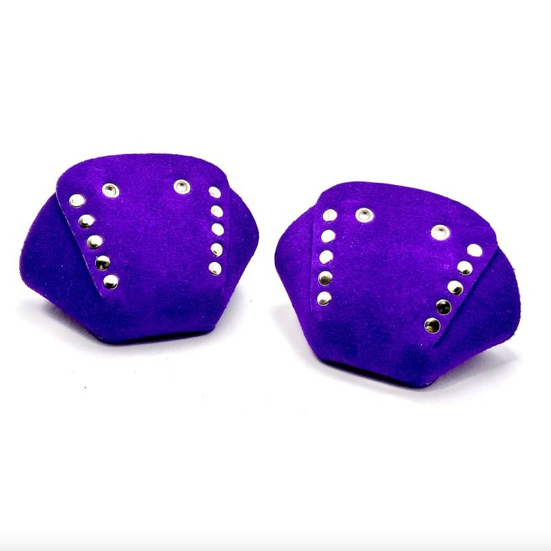 Lila Wildlederkappen Für Rollschuhe/Zehenschützer, Moxi Taffy Purple Shade | Paar Von Rollerstuff von ROLLERSTUFF