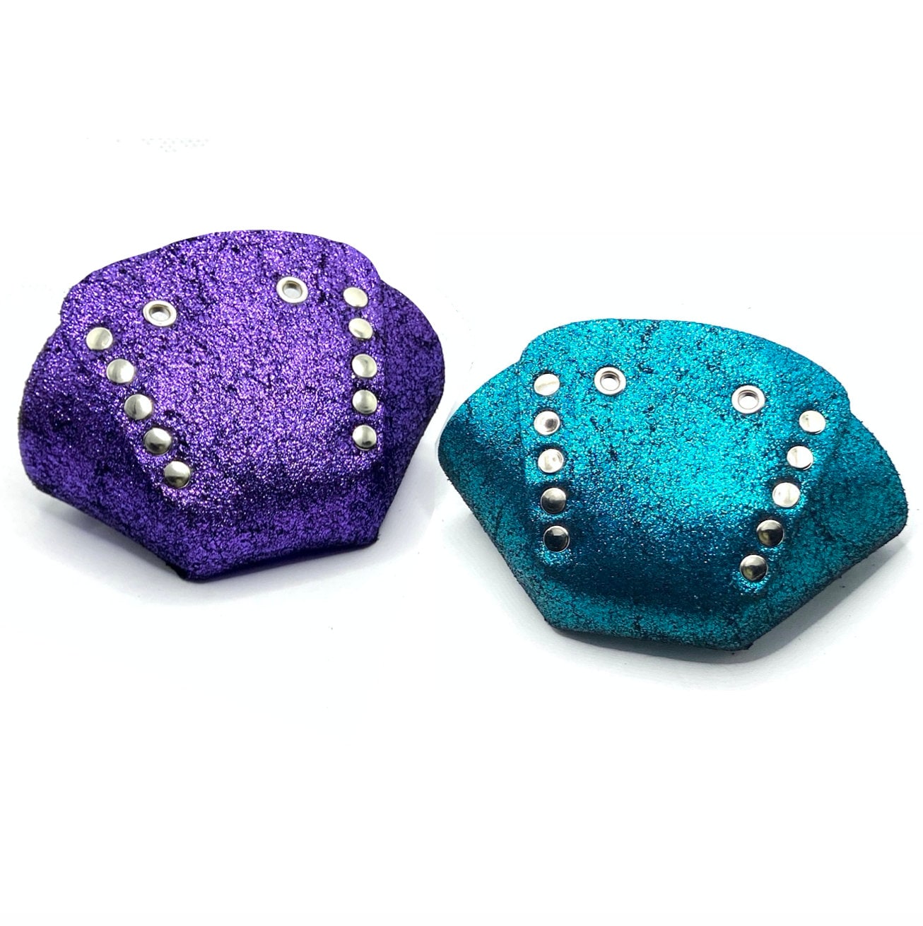 Mismatched Glitzer Wildleder Rollschuh Kappen | 2 Beliebige Farben/Zehenschützer | Paar Von Rollerstuff Mismatched Glitzer Wildleder Rollschuh Kappen | 2 Beliebige Farben/Zehenschützer | Paar Von Rollerstuff von ROLLERSTUFF