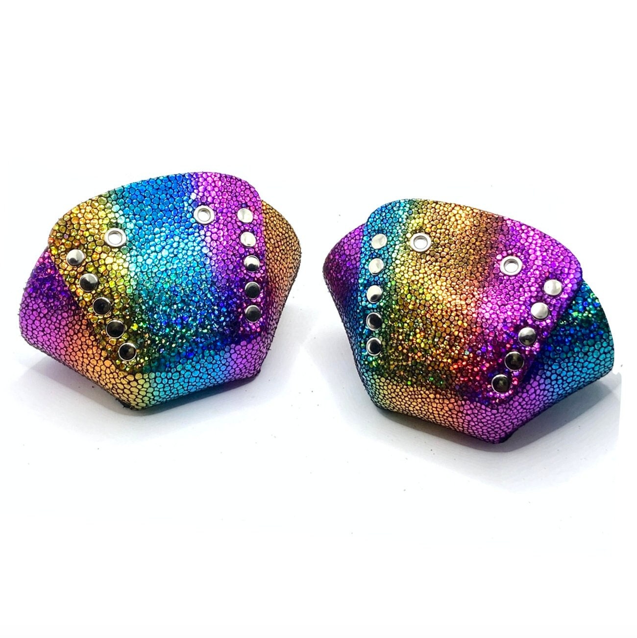 Rainbow Metallic Rollschuhkappen | Paar Von Rollerstuff Rainbow Metallic Rollschuhkappen | Paar Von Rollerstuff von ROLLERSTUFF