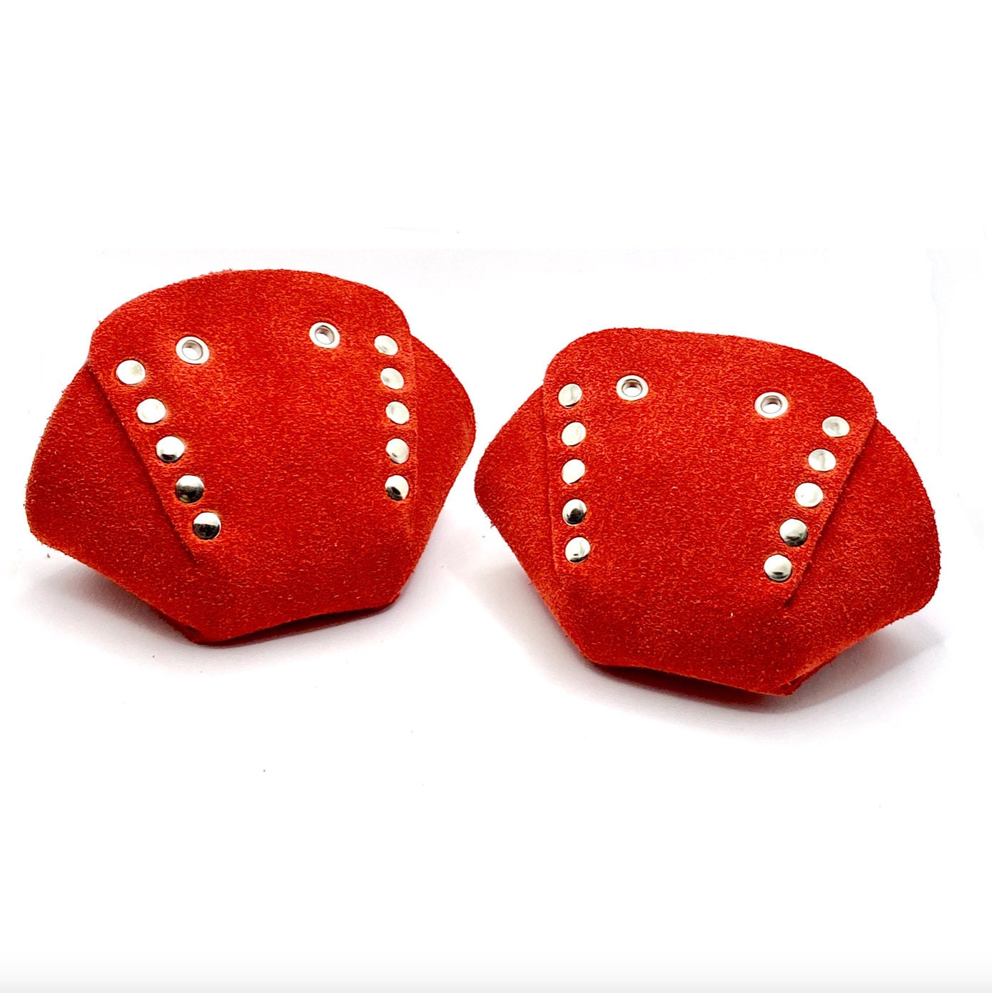 Rote Wildlederkappen Für Rollschuhe/Zehenschützer | Moxi Red "Poppy" Shade | Paar Rote Wildlederkappen Für Rollschuhe/Zehenschützer | Moxi Red "Poppy" Shade | Paar von ROLLERSTUFF