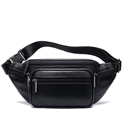 ROLTIN Leder Herren Hüfttasche Pack Gürteltasche Männer Leder Gürtel Taille Taschen Mann Gürtel Packs Reise Lässige Hüfttasche von ROLTIN