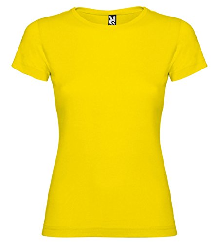 Damen T-Shirt Jamaica, Rundhals, Kurzarm, Gelb, 66277, Gr. XL von ROLY