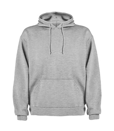 Roly Capucha Hooded Sweatshirt Heather Grey 58 XXL von ROLY