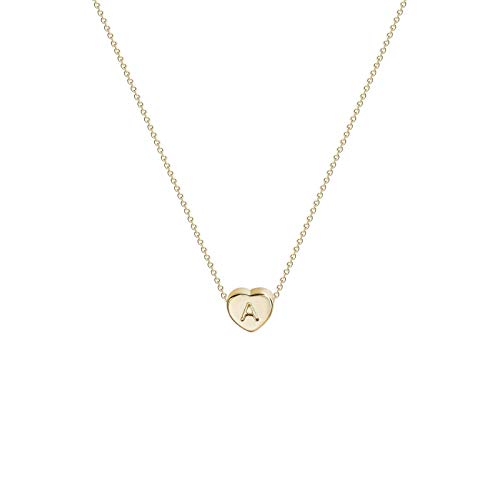 ROMIDA 26 englische Buchstaben Kette Damen 925 Sterling Silber 26 englische Buchstaben Anhänger Tier Halskette Schmuck Geschenk für Mädchen Kinder Freundin von ROMIDA