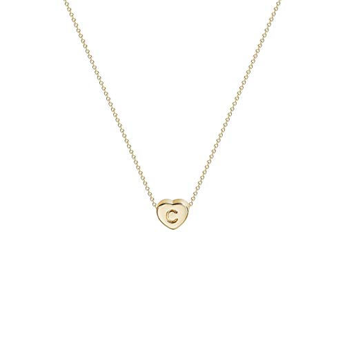 ROMIDA 26 englische Buchstaben Kette Damen 925 Sterling Silber 26 englische Buchstaben Anhänger Tier Halskette Schmuck Geschenk für Mädchen Kinder Freundin von ROMIDA