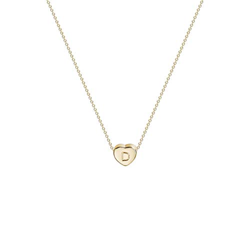 ROMIDA 26 englische Buchstaben Kette Damen 925 Sterling Silber 26 englische Buchstaben Anhänger Tier Halskette Schmuck Geschenk für Mädchen Kinder Freundin von ROMIDA