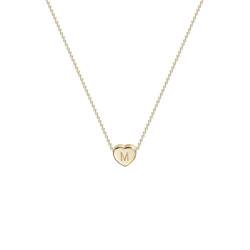 ROMIDA 26 englische Buchstaben Kette Damen 925 Sterling Silber 26 englische Buchstaben Anhänger Tier Halskette Schmuck Geschenk für Mädchen Kinder Freundin von ROMIDA