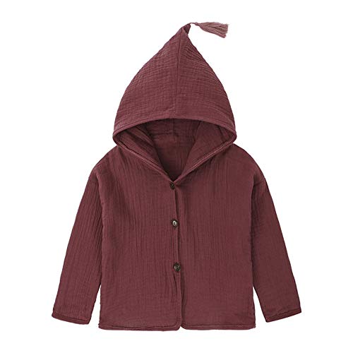 ROMIDA FleeceJacken Gepolsterte Übergangsjacke Jungen Mädchen Mode Süßer Druck Plüschjacke Kapuzenjacke Einfarbig Winterjacke Warm Teddy Hoodie Kapuze Mäntel Kapuzenjacke Parka Jacke von ROMIDA