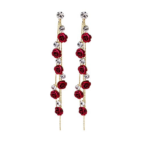 ROMIDA Ohrring 925 Sterling Silber Handgemachte Quastenohrringe Muster Hakenohrringe Doppelte Farbe Drahtziehohrringe Schmuck Für Frauen von ROMIDA