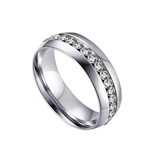 ROMIDA Partnerringe Versprechen Ring 925 Trauringe Silber 925 Trauringe Silberringe Diamant Ringe Verlobungsring Schmuck für Hochzeit Frauen Ring Verlobungsring von ROMIDA