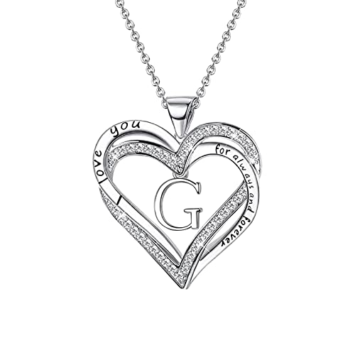 ROMIDA Personalisierte Halskette für Damen /26 Halskette mit englischen Buchstaben Halskette Geschenke für Frauen S925 Sterling Silber Halskette Schmuck Geburtstagsgeschenk für Frauen. von ROMIDA