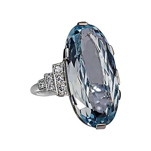 ROMIDA Ring Damen Vorsteckring Edelstahl Funkelnder Zirkonia Ring Schlicht Mode Knöchelringe Ringe Stapelbare Ringe Diamant Ringe Eheringe Verlobungsring von ROMIDA