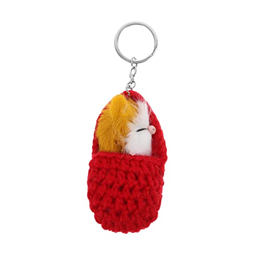 ROMISBABA 1stück Stilvoller Schlafender Schlüsselanhänger Für Handtasche Kreatives Design Bunte Farbvariationen Dekoration Für Schlüssel Und Taschen Als von ROMISBABA