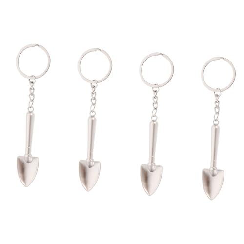 ROMISBABA 4stücke Schaufel-schlüsselanhänger Design Für Schlüssel Leicht Und Tragbar Als Dekoration Für Taschen Und Rucksäcke Langlebig Und Stilvoll von ROMISBABA