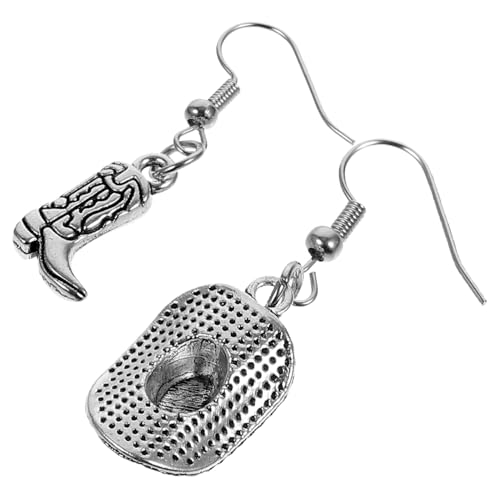 ROMISBABA 1 Paar Cowgirl Ohrringe mit Hut Design Dangle Ohrhänger für Frauen Western Schmuck für Partys und Alltag Einzigartiger Tribal Stil für ROMISBABA 1 Paar Cowgirl Ohrringe mit Hut Design Dangle Ohrhänger für Frauen Western Schmuck für Partys und Alltag Einzigartiger Tribal Stil für von ROMISBABA
