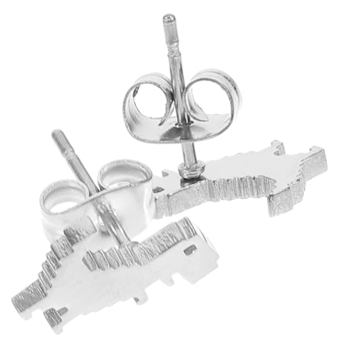 ROMISBABA 1 Paar Damen Ohrringe Dinosaurier Ohrringe Niedliche für Mädchen Mini Ohrstecker Einzigartiger Tier Schmuck für Modebewusste Frauen von ROMISBABA