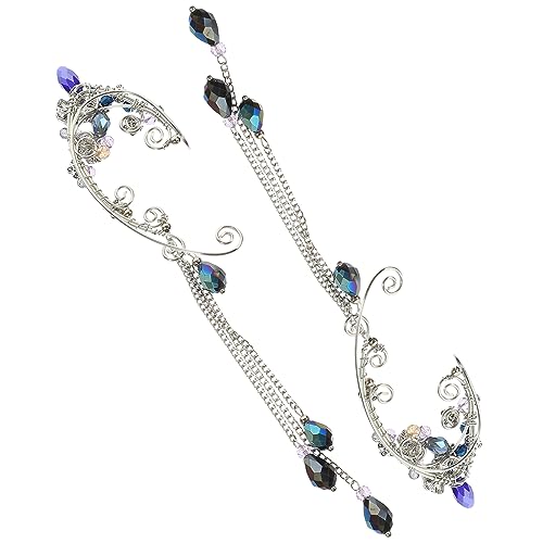 ROMISBABA 1 Paar Ear für Frauen Handgefertigte Ohrringe mit Quasten Non Piercing Ohrschmuck für Teenager für Verschiedene Outfits und Anlässe ROMISBABA 1 Paar Ear für Frauen Handgefertigte Ohrringe mit Quasten Non Piercing Ohrschmuck für Teenager für Verschiedene Outfits und Anlässe von ROMISBABA