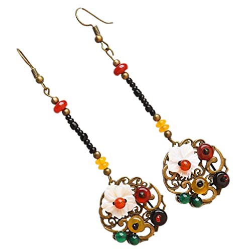 ROMISBABA 1 Paar Retro Chinesischer Stil Ohrringe für Damen Chic Hängende Ohrringe für Partys und Anlässe als für Besondere Ereignisse von ROMISBABA