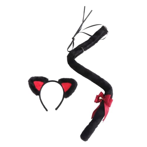 ROMISBABA Modisches Katzen-stirnband-set Maskerade-haarnadel Mit Applikationen Design von ROMISBABA