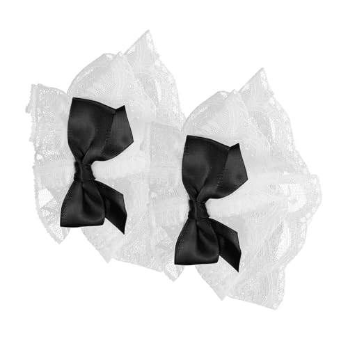 ROMISBABA 1 Paar Spitzen-handgelenkmanschetten Für Damen Im Lolita-stil Modische Spitzen-armbänder Für Den Abschlussball von ROMISBABA