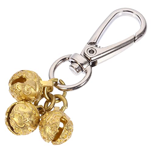 ROMISBABA 1 Stück Anhänger DIY Schnalle Design Glocke Anhänger Keychain Gepäckdekor Ornament von ROMISBABA