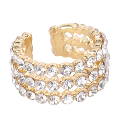 ROMISBABA 1 Stück Farbige Rhinestone Ohrclips für Frauen Alloy C Form Ohrschmuck Praktisch Elegant für Reisen Einkaufen Mehrere Ohrlöcher ROMISBABA 1 Stück Farbige Rhinestone Ohrclips für Frauen Alloy C Form Ohrschmuck Praktisch Elegant für Reisen Einkaufen Mehrere Ohrlöcher von ROMISBABA