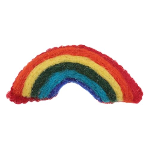ROMISBABA 1 Stück Handgemachte Regenbogen Brosche Dekorativer Anstecker für Kleidung Schals und Taschen Stilvolles Accessoire für Frauen Modisches Design Sicheres Material für ROMISBABA 1 Stück Handgemachte Regenbogen Brosche Dekorativer Anstecker für Kleidung Schals und Taschen Stilvolles Accessoire für Frauen Modisches Design Sicheres Material für von ROMISBABA