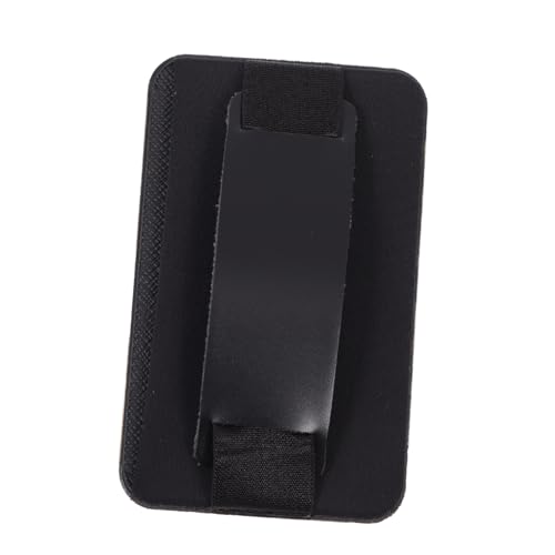 ROMISBABA 1 Stück Handykartenhalter Kippen Griff Schwanenhals Schild Stand Geld Kleine Kartentasche Ultra Dünner Brieftasche Taschen Für Kreditkarten Zubehör Beutel Gürtel Pop Black von ROMISBABA